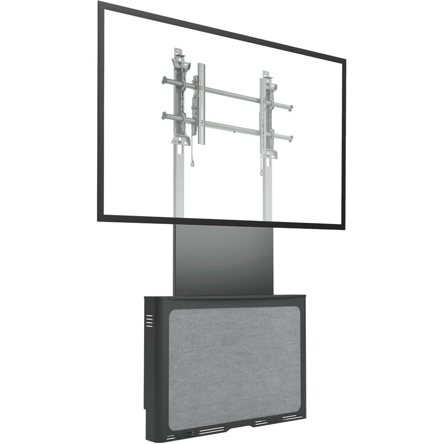 Chief Tempo Flat Panel Floor Support Stand - For Display Mount - Black