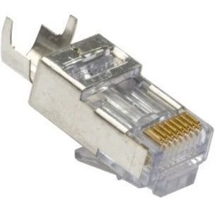 Platinum Tools Shielded EZ-RJ45 for CAT5e & CAT6 with External Ground