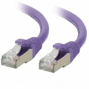 C2G 10ft (3m) Cat6a Snagless Shielded (STP) Ethernet Network Patch Cable - Purple