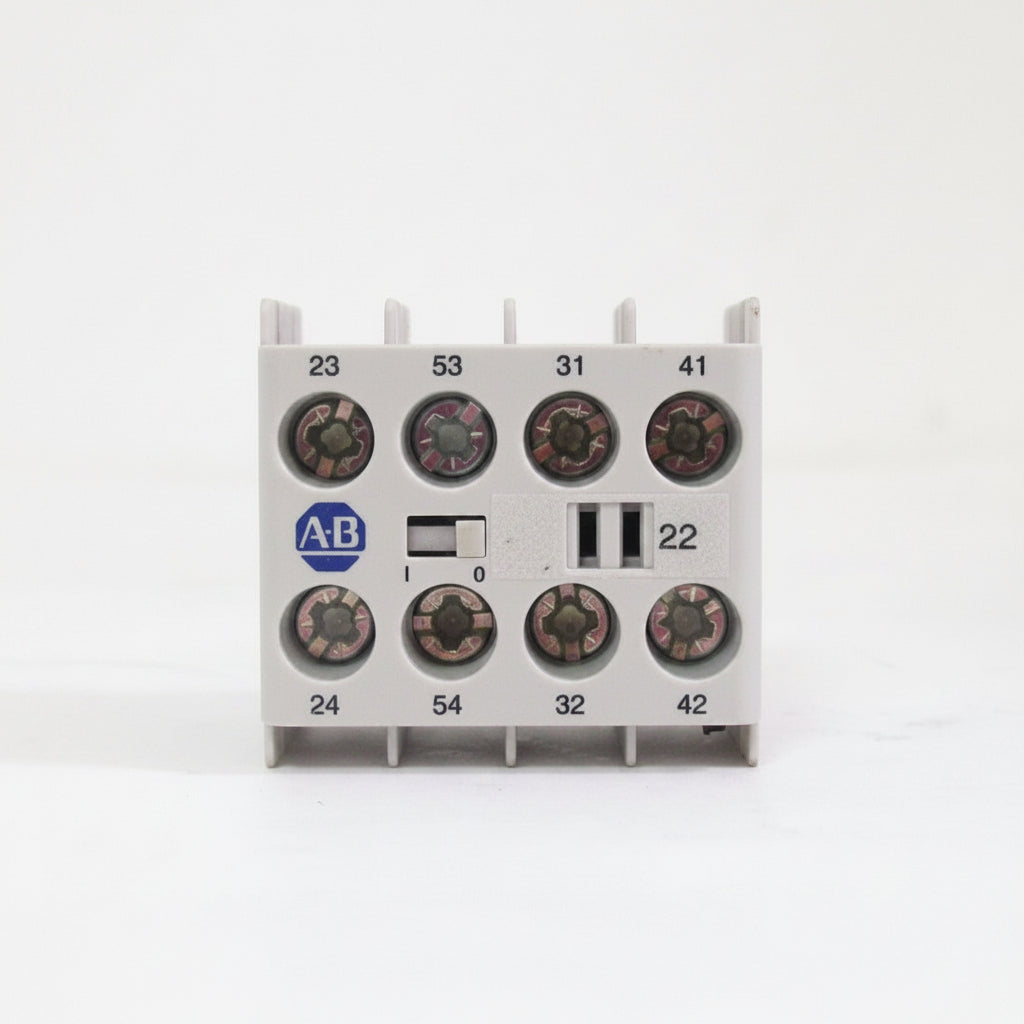 Allen-Bradley 100-KFC22 Front-Mount Auxiliary Contact 2NO 2NC