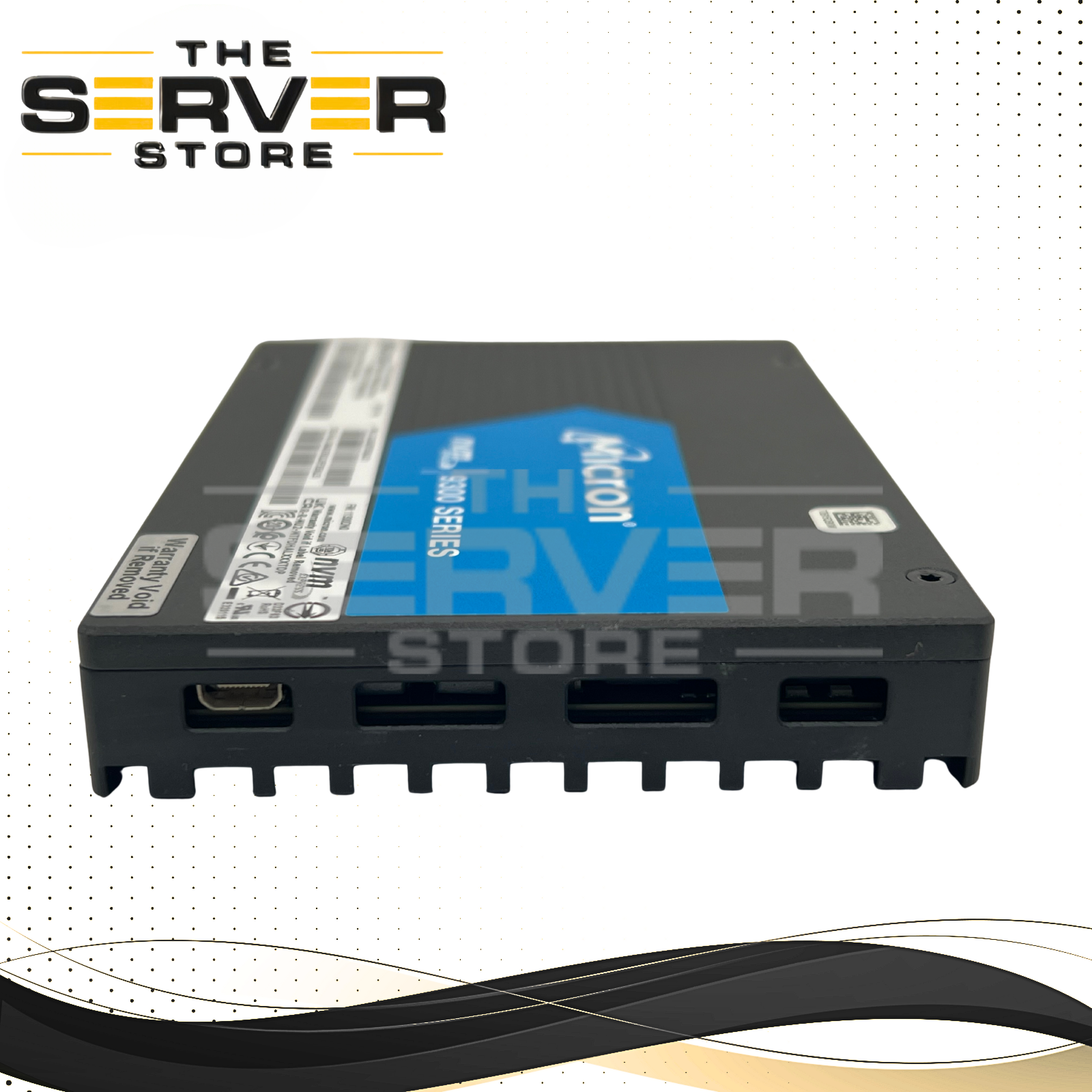 Micron 3.84TB NVMe U.2 PCIe Gen 3.0 x4 RI SFF 2.5" SSD 9300 Pro Series MTFDHAL3T8TDP