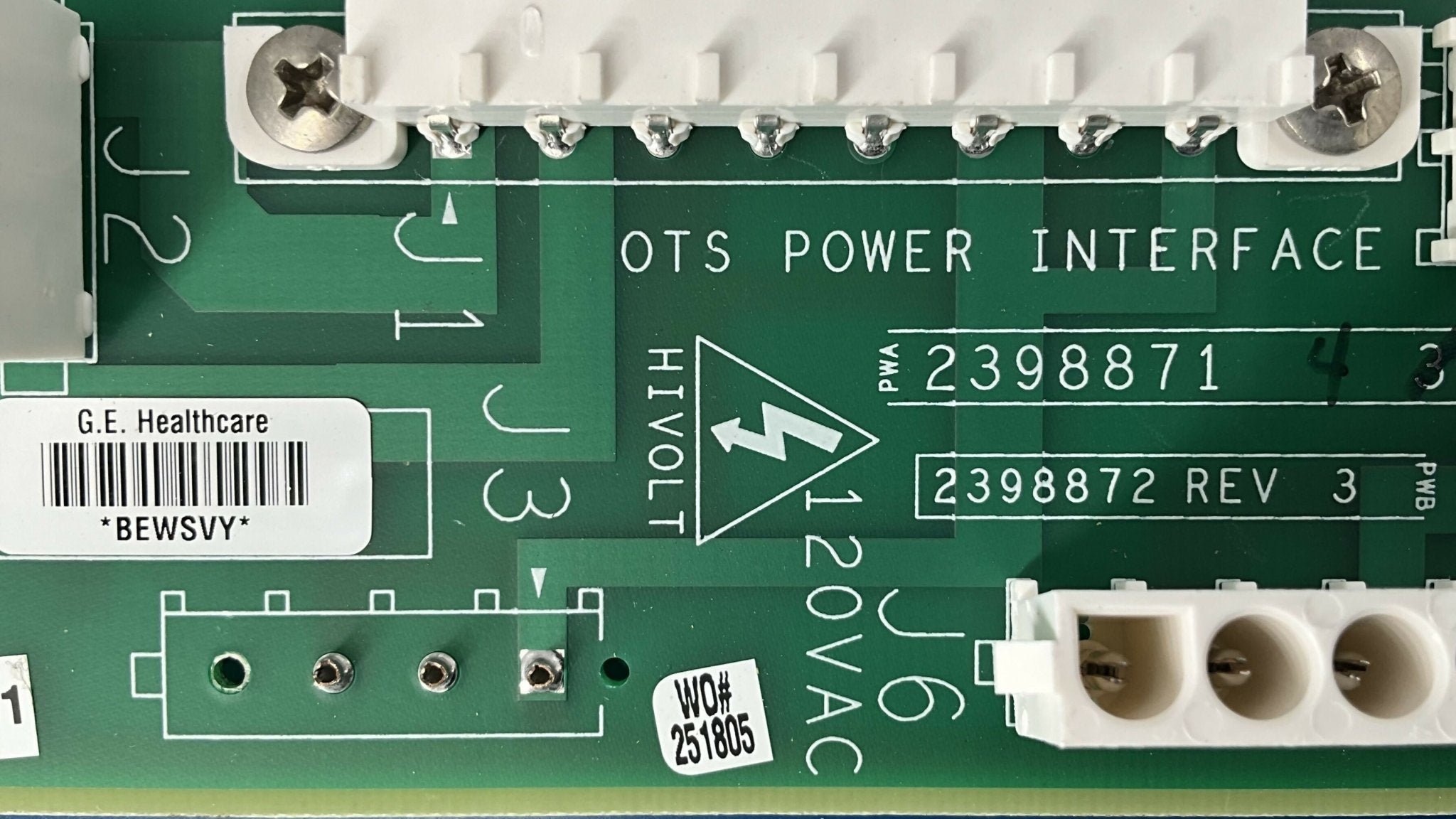 FALCON OTS POWER I/F BOARD (2398871) GE