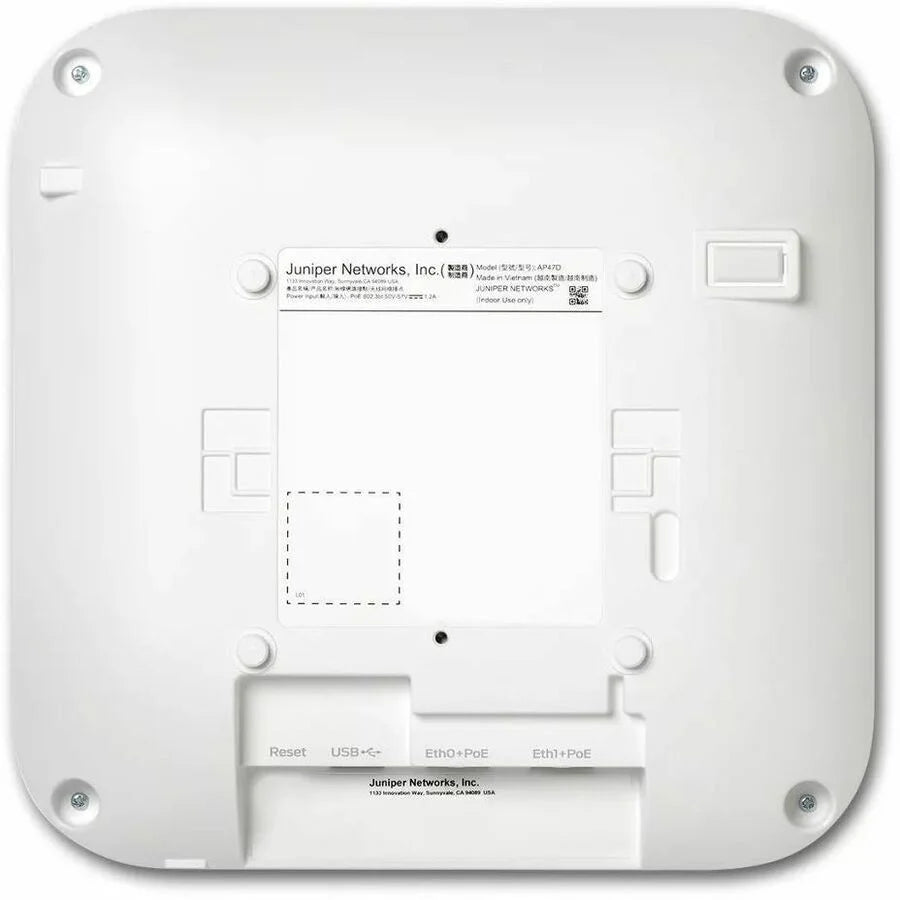 Mist AP47D Tri Band Wi-Fi 7 IEEE 802.11 a/b/g/n/ac/ax/be 28.80 Gbit/s Wireless Access Point - Indoor