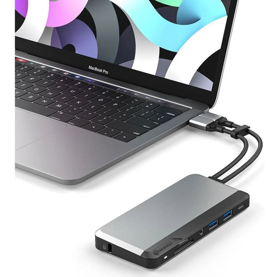 ALOGIC USB-C Super Dock - 10-in-1 with Dual Display 4K 60Hz Support - SPACE GREY