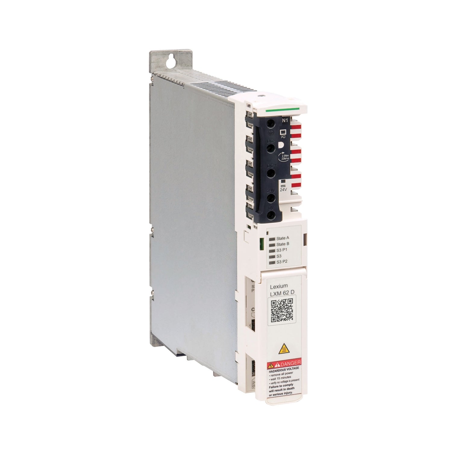 Schneider Electric LXM62DD15D21000 Lexium 62 Double Servo Drive 2.4kW SERCOS III