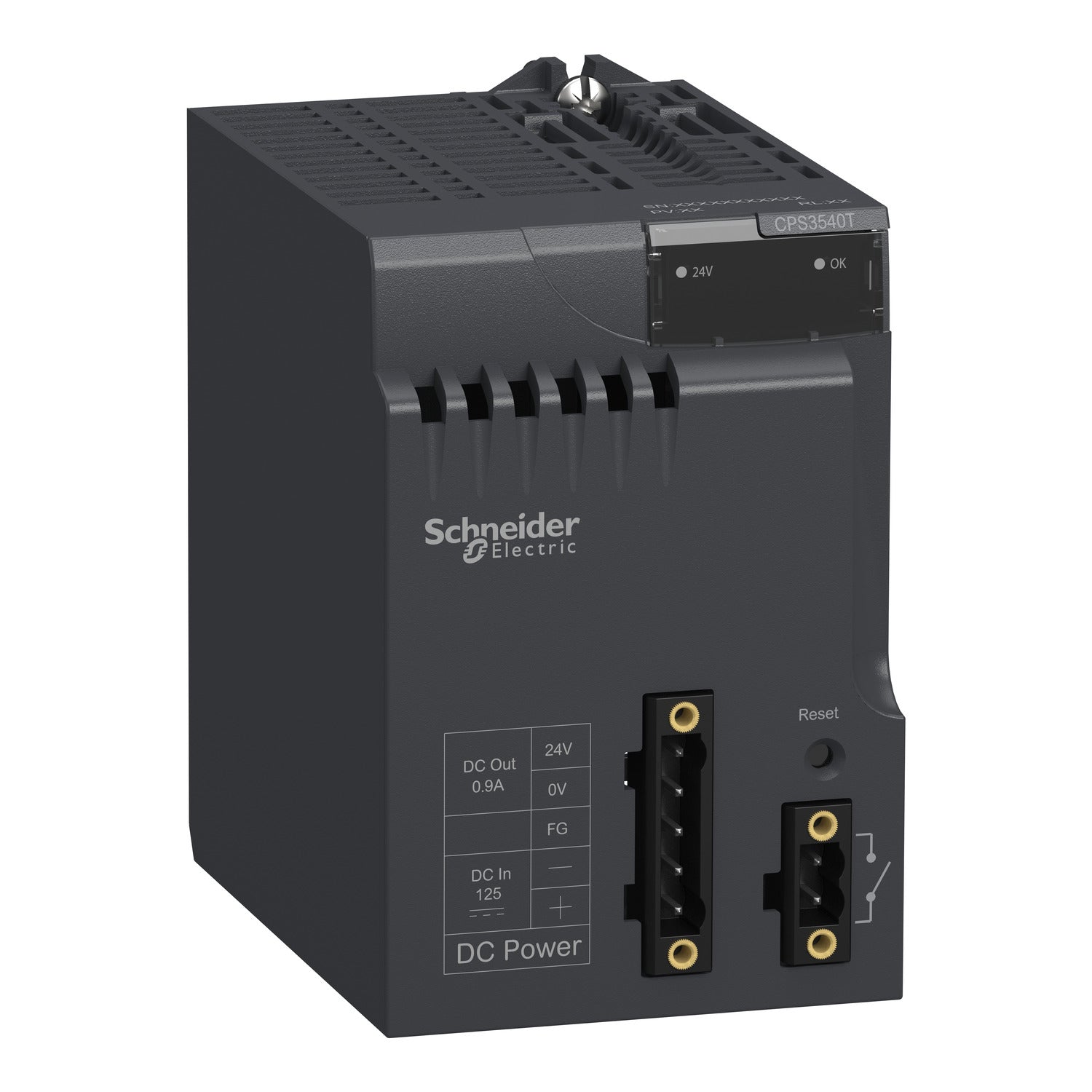 Schneider Electric BMXCPS3540T Modicon X80 Power Supply Module 125VDC Extended Temp