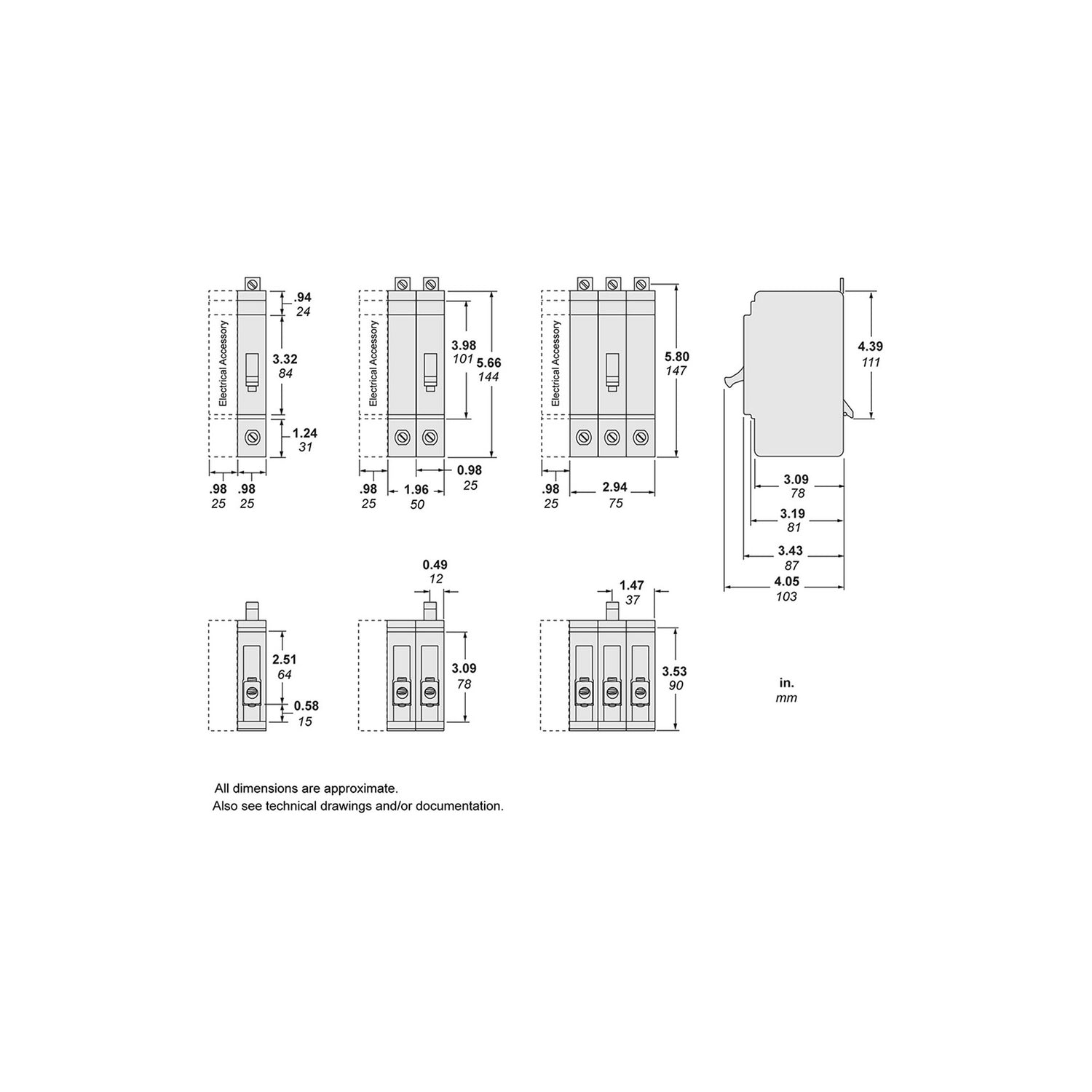 EGB34040SA | Schneider Electric Square D EGB 40A 3-Pole Molded Case Circuit Breaker