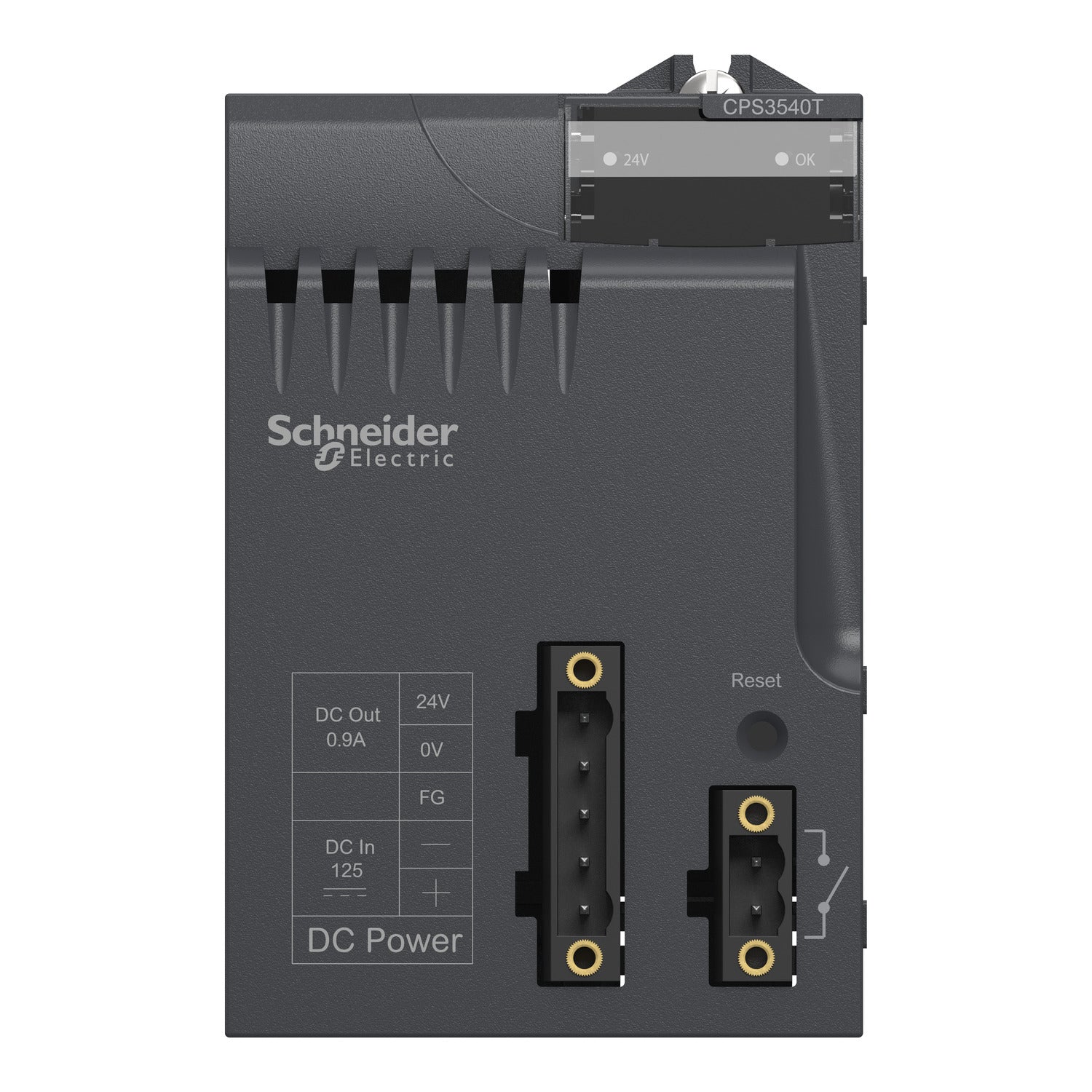 Schneider Electric BMXCPS3540T Modicon X80 Power Supply Module 125VDC Extended Temp