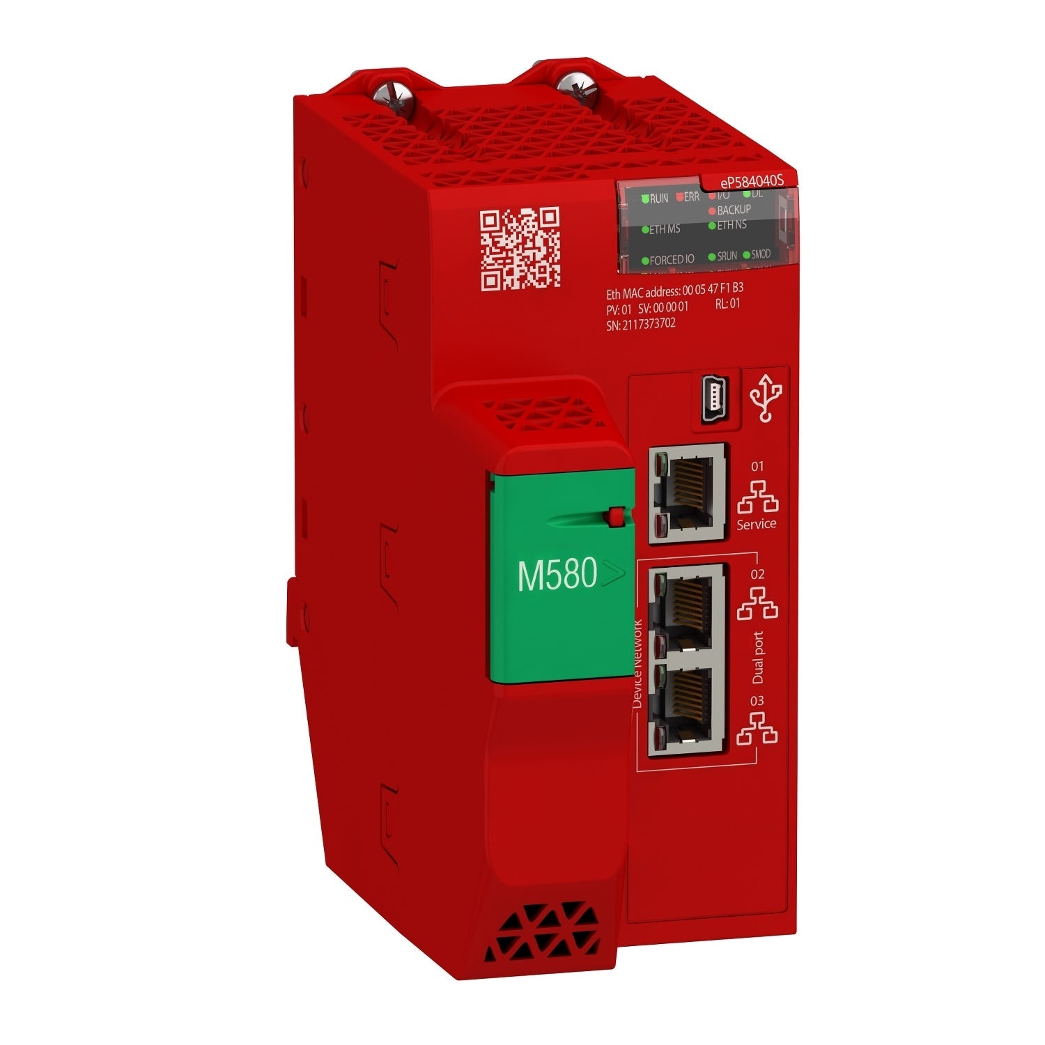 Schneider Electric BMEP584040S Modicon M580 Safety PLC Processor Module SIL3 Industrial Controller