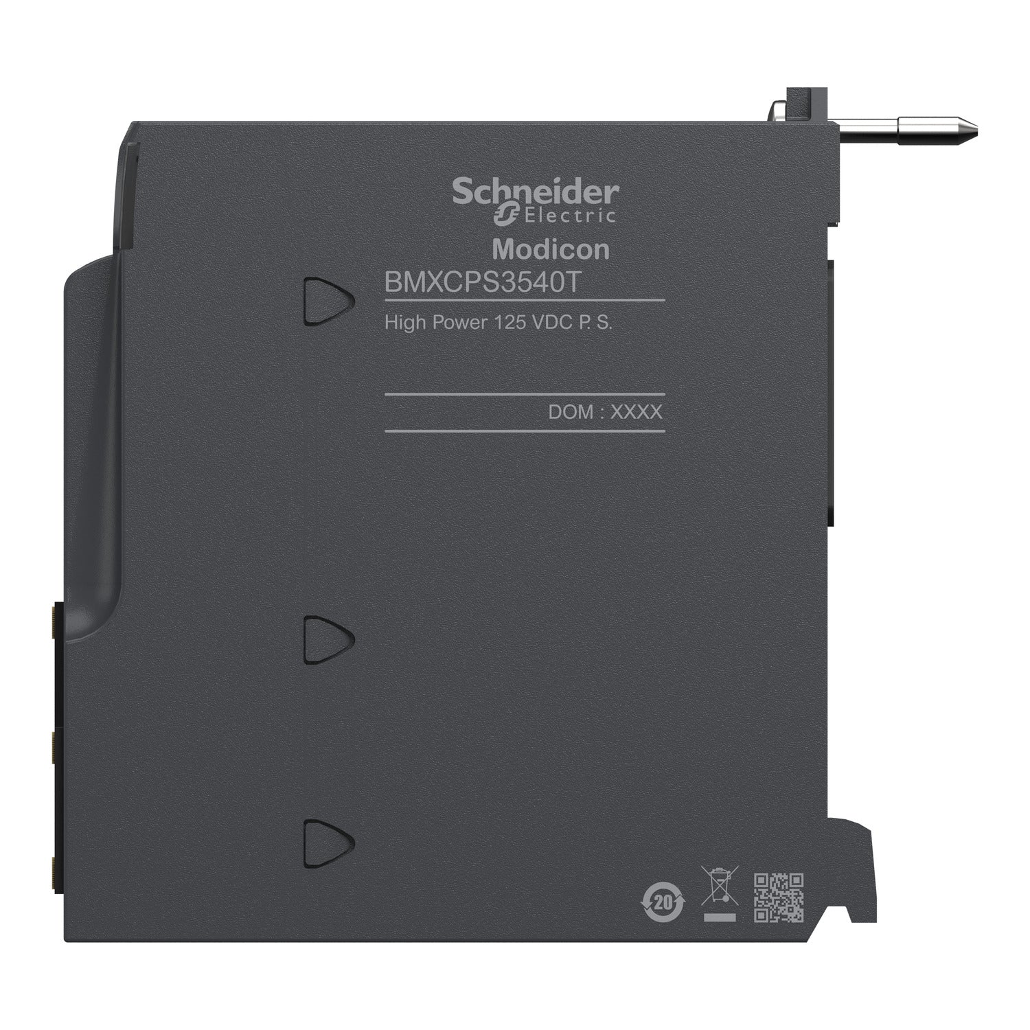 Schneider Electric BMXCPS3540T Modicon X80 Power Supply Module 125VDC Extended Temp