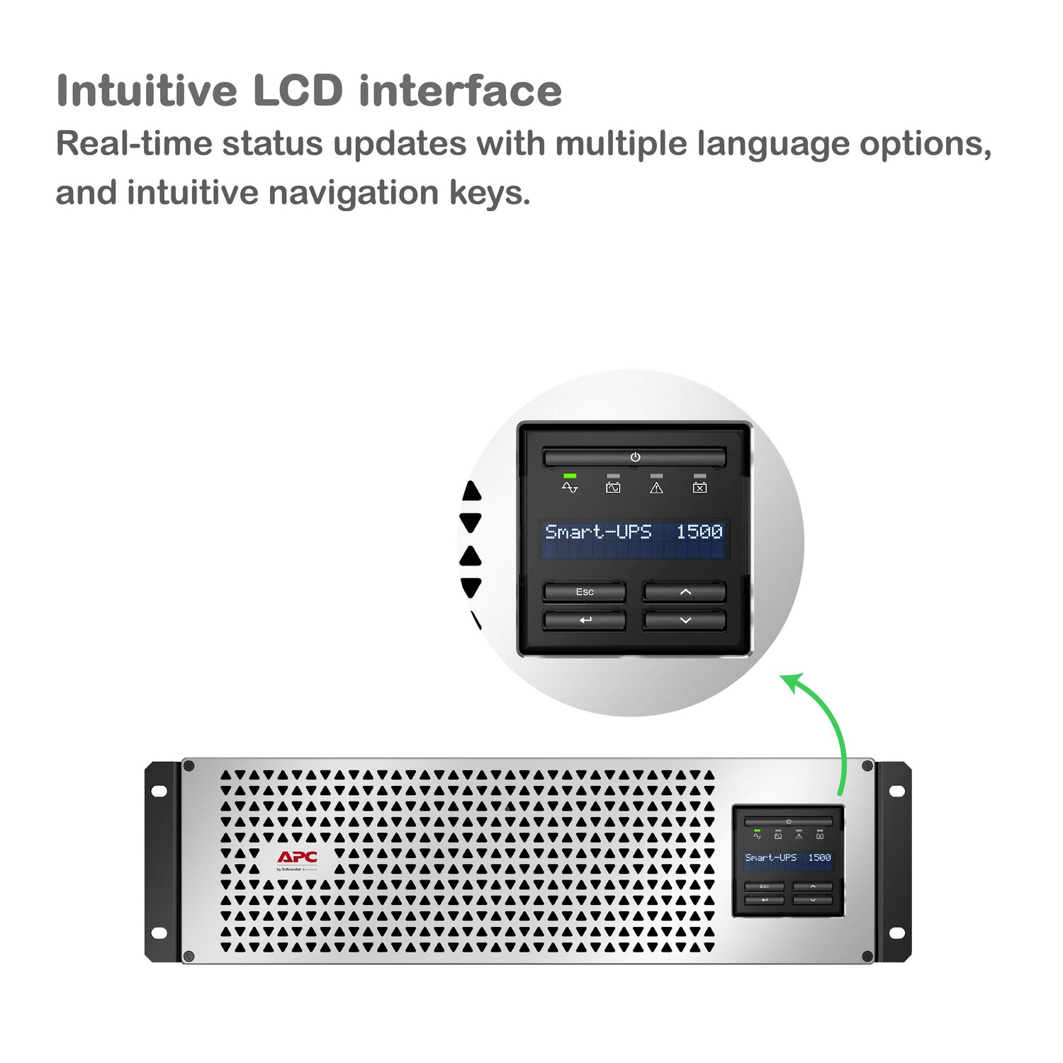 SMTL1500RM3UCNC | Schneider Electric Smart-UPS 1500VA Rack-Mount UPS