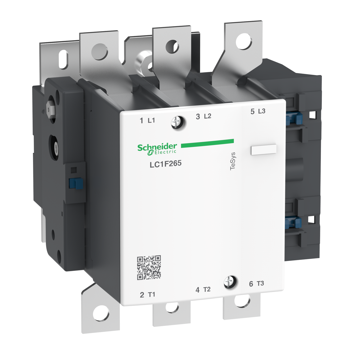 Schneider Electric LC1F265G7 Power Contactor 265A 120V Coil TeSys F