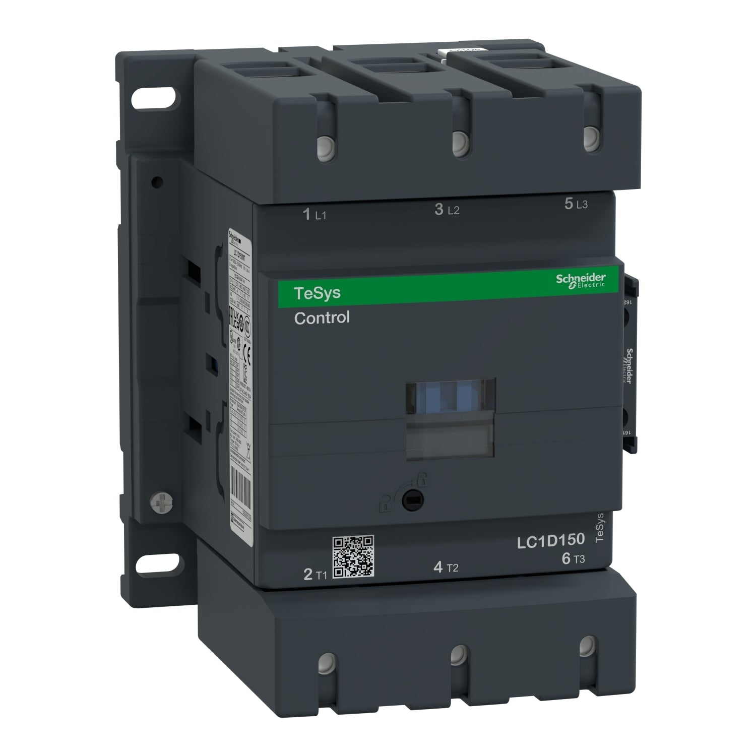 Schneider Electric LC1D150R7 150A 3-Pole TeSys Deca Contactor with 440V Coil