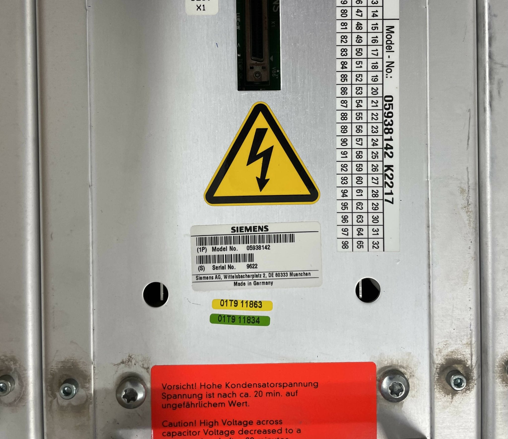 Final Stage 059 Gradient AMPLIFIER (5938142) SIEMENS