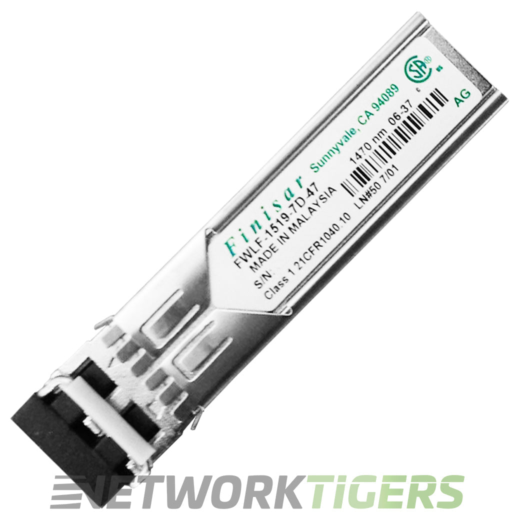 NEW Finisar FWLF-1519-7D-49 1.25GB BASE-ZX 1490nm SMF CWDM SFP Transceiver
