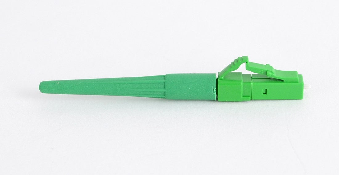 OFS FITEL LC/APC Single Mode Splice-On Connector, 900µm, Box of 6 Pieces