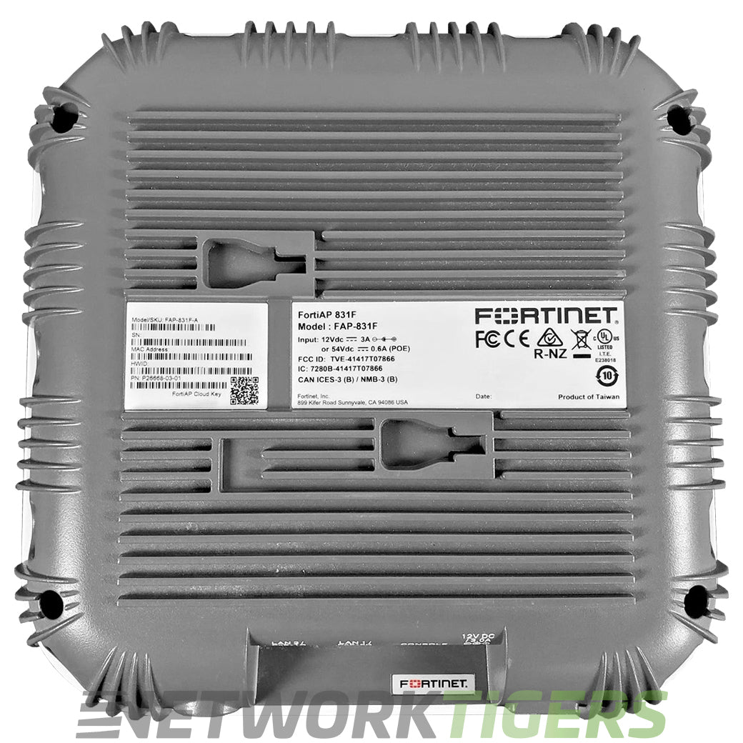 Fortinet FAP-831F-A FortiAP Indoor Tri Radio 802.11ax Internal Antenna WAP