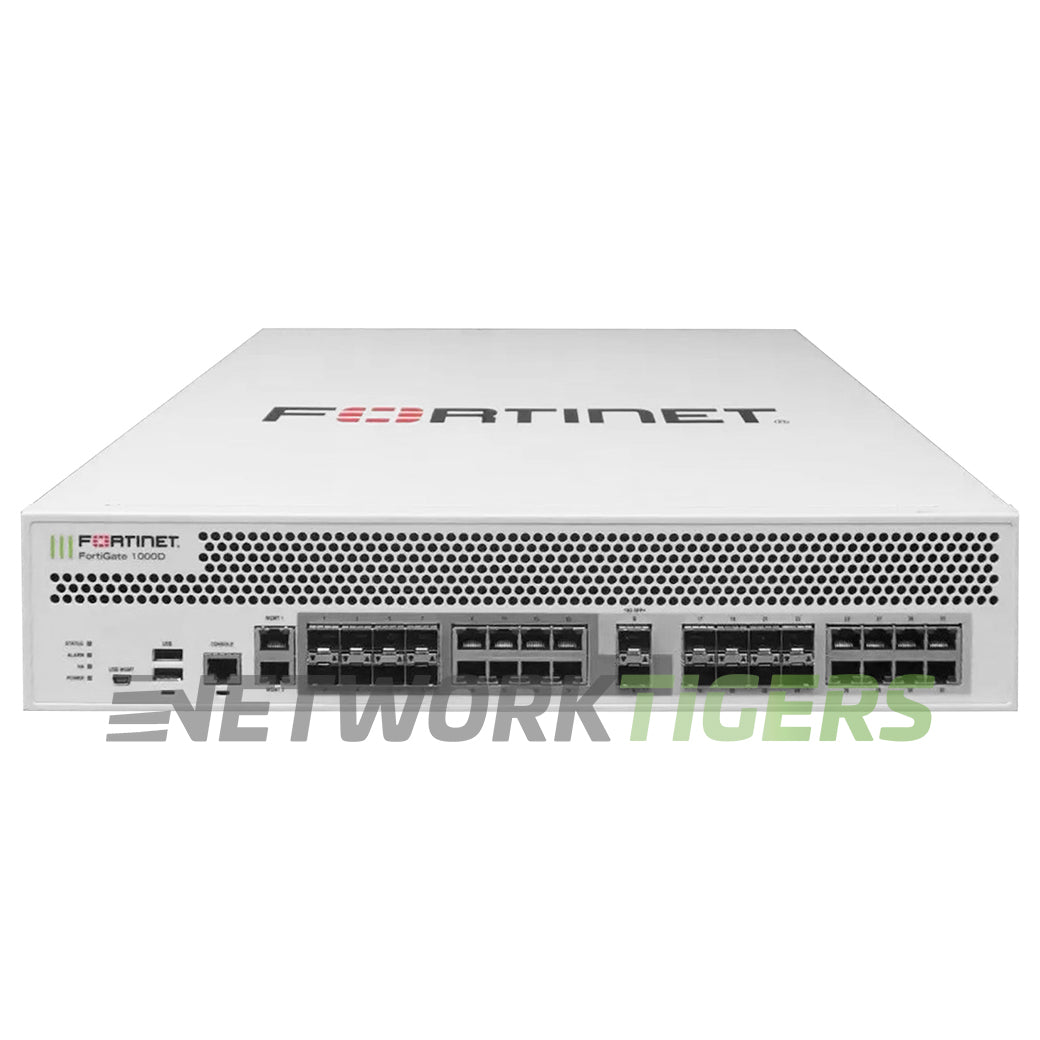 Fortinet FG-1000D 52 Gbps Local Management Only Firewall