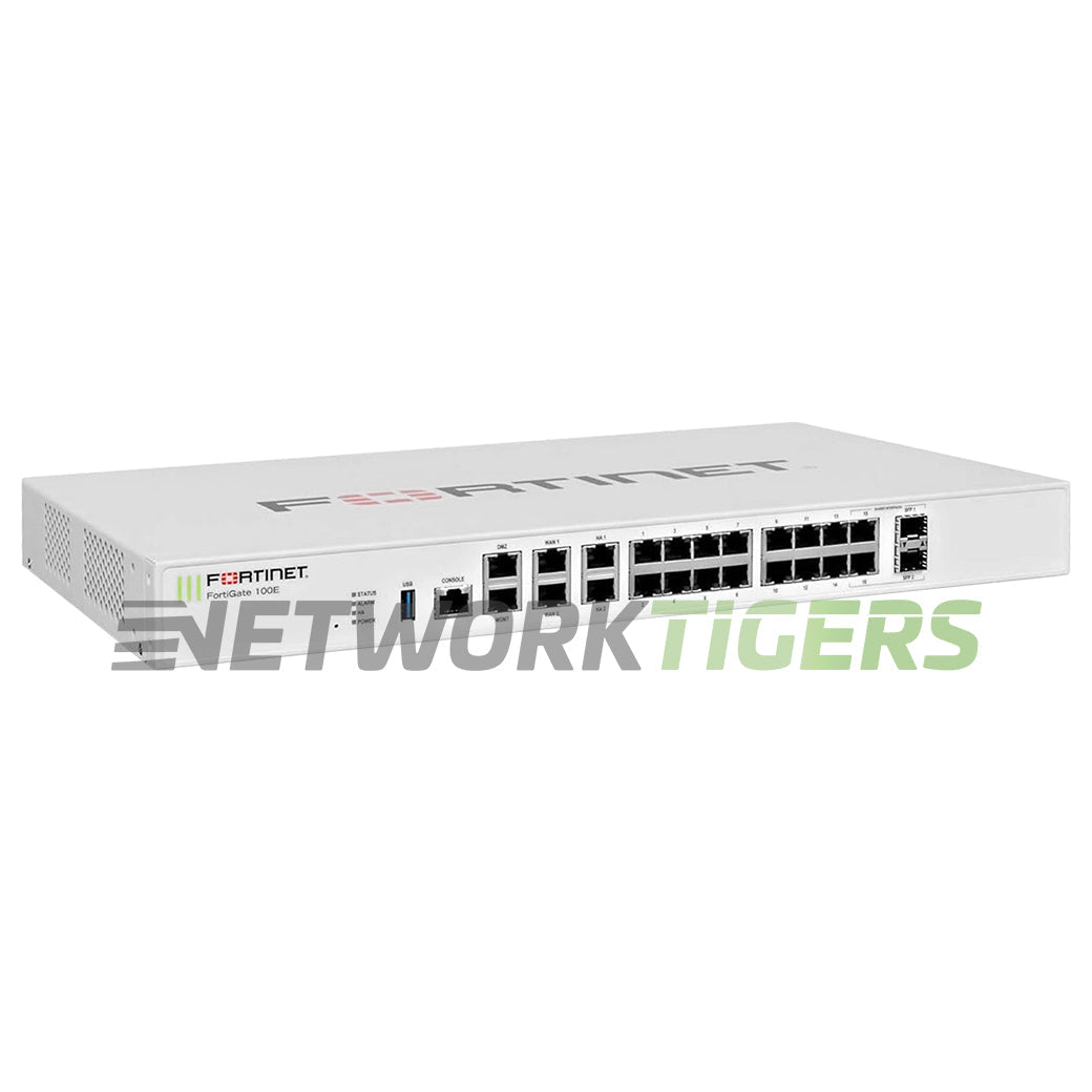 Fortinet FG-100E FortiGate 100E 7.4 Gbps Local Management Only Firewall