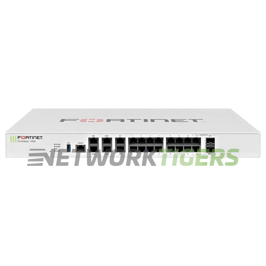 Fortinet FG-100E FortiGate 100E 7.4 Gbps Local Management Only Firewall