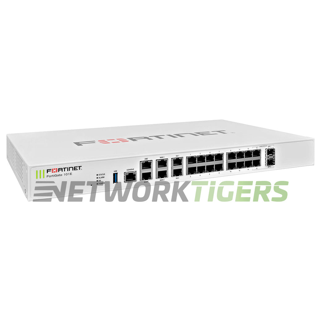 Fortinet FG-101E FortiGate 7.4 Gbps Local Management Only Firewall