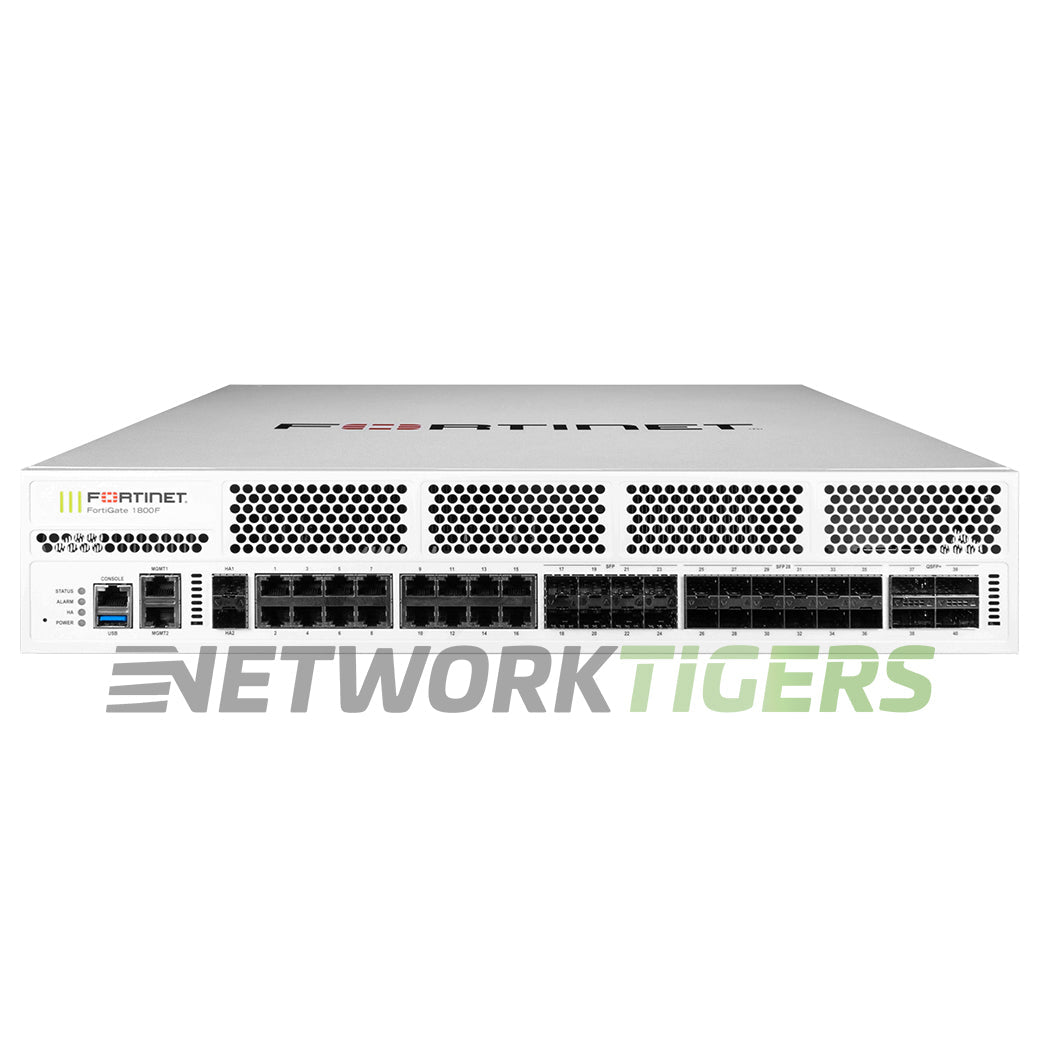 Fortinet FG-1800F FortiGate 1800F Series 140 Gbps Local Management Only Firewall