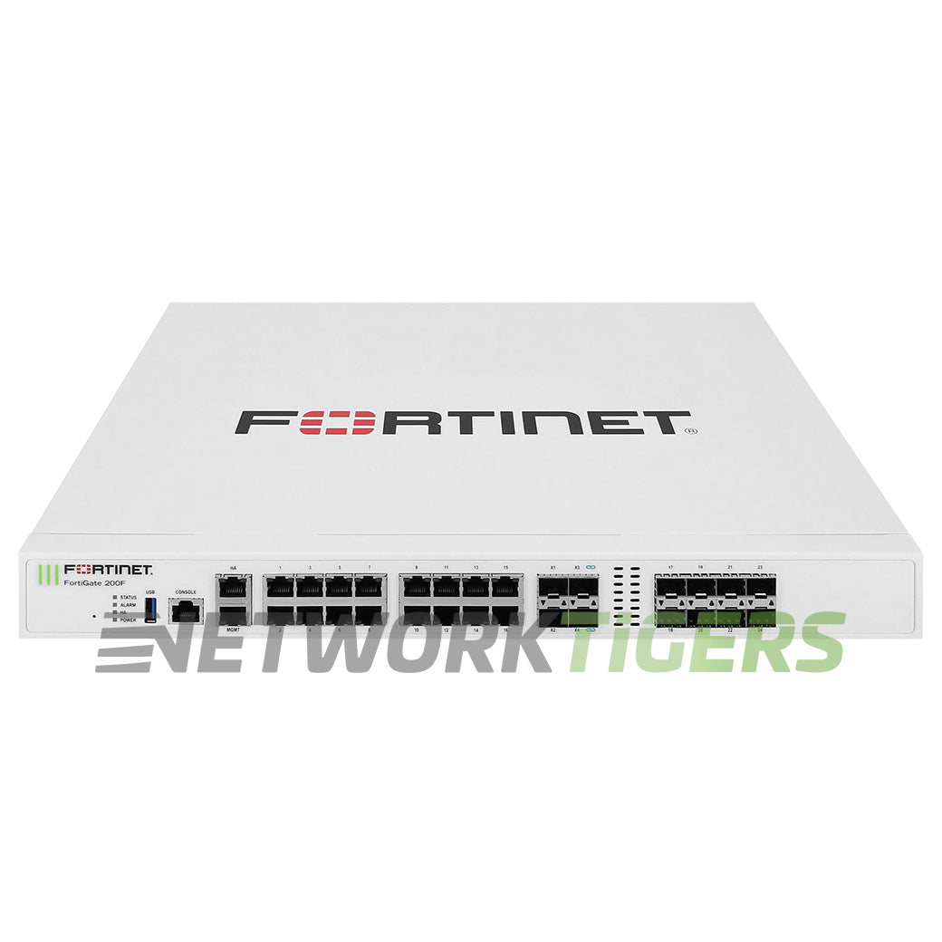 Fortinet FG-200F FortiGate 27 Gbps Local Management Only Firewall