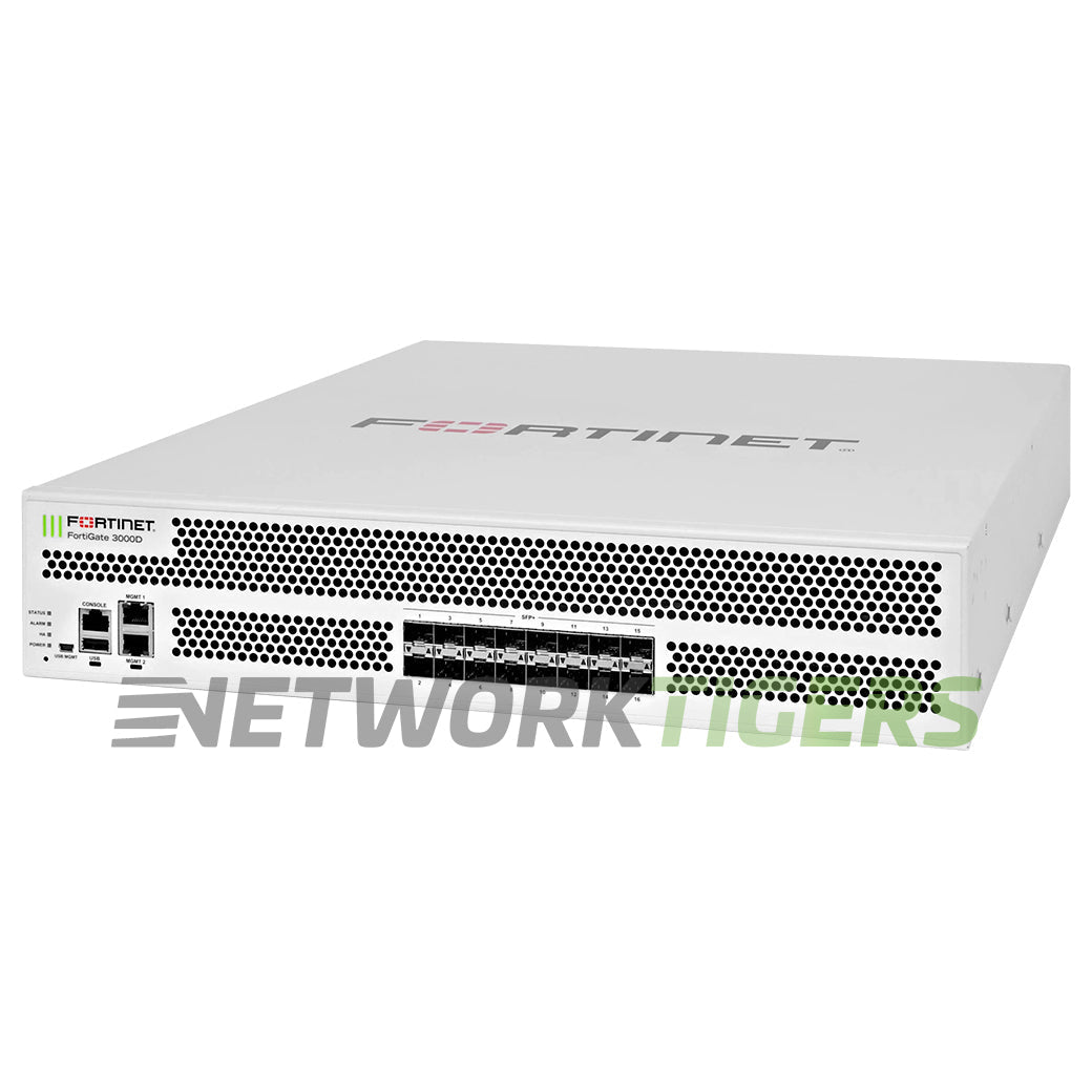 NEW Fortinet FG-3000D 80 Gbps Local Management Only Firewall
