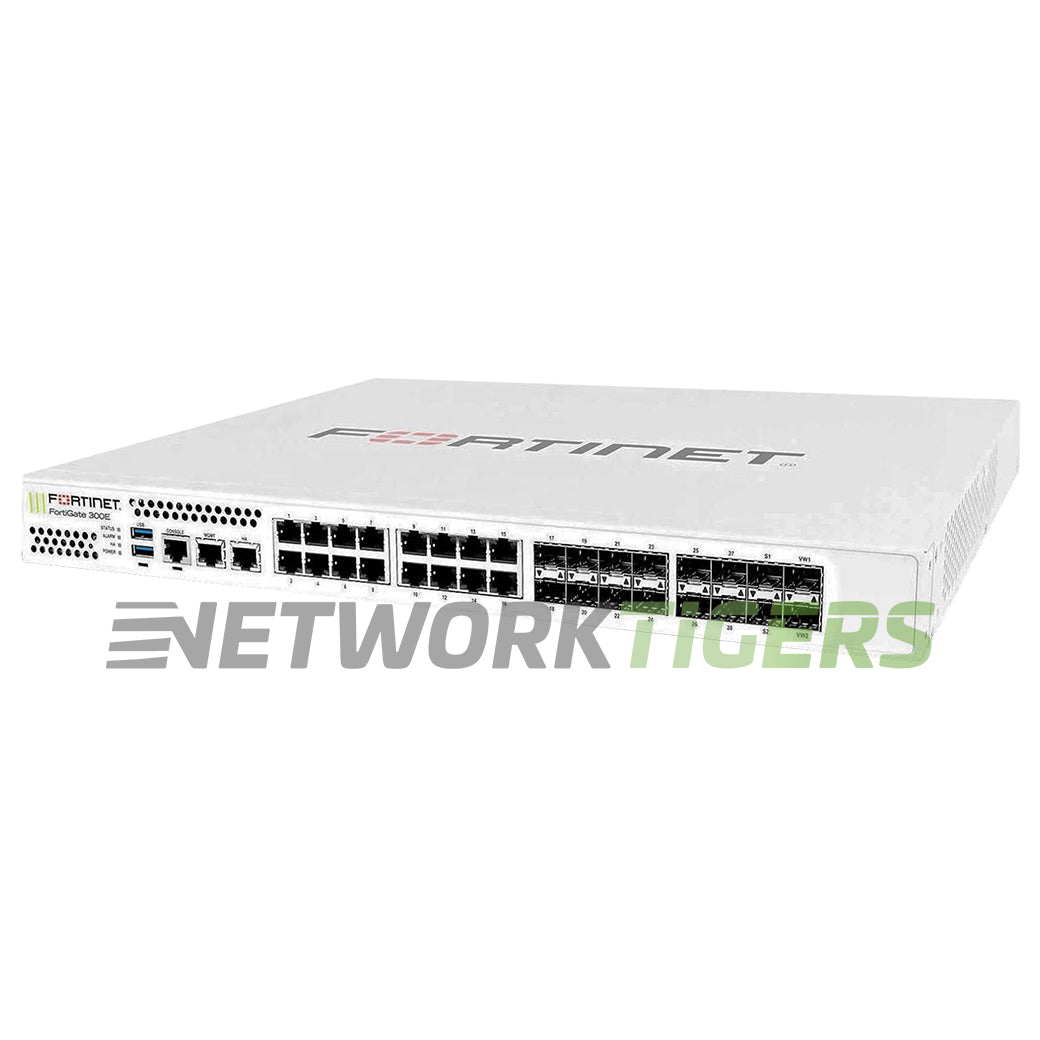 Fortinet FG-300E FortiGate 32Gbps 16x 1 Gigabit RJ45 16x 1 Gigabit SFP Firewall