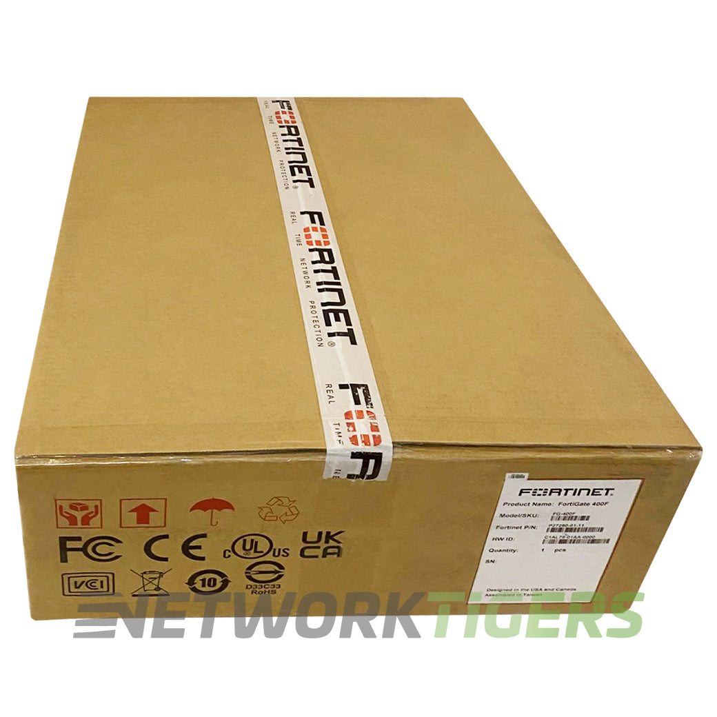 NEW Fortinet FG-400F FortiGate 70Gbps Local Management Only Firewall