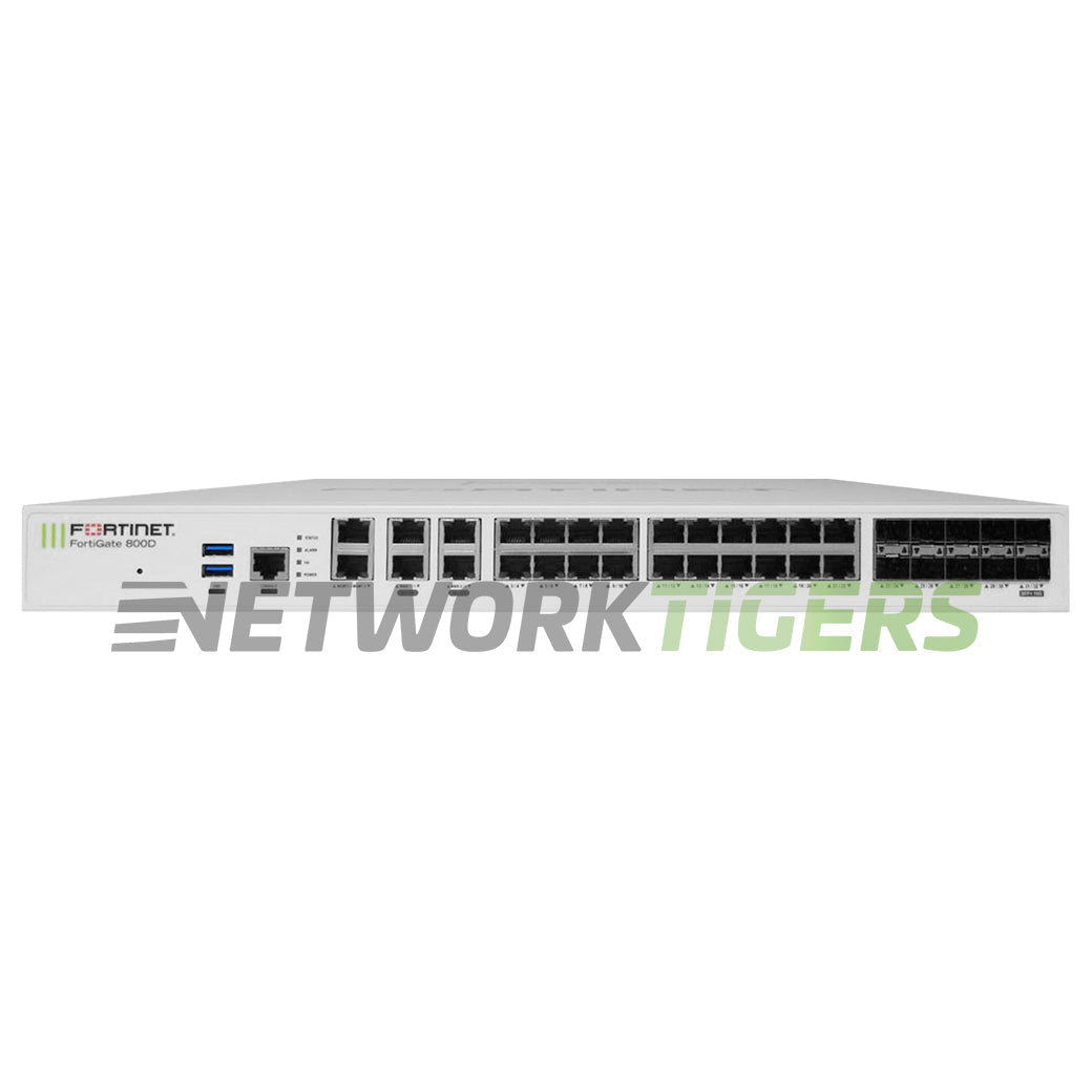Fortinet FG-800D FortiGate 800D Series 36 Gbps Local Management Only Firewall
