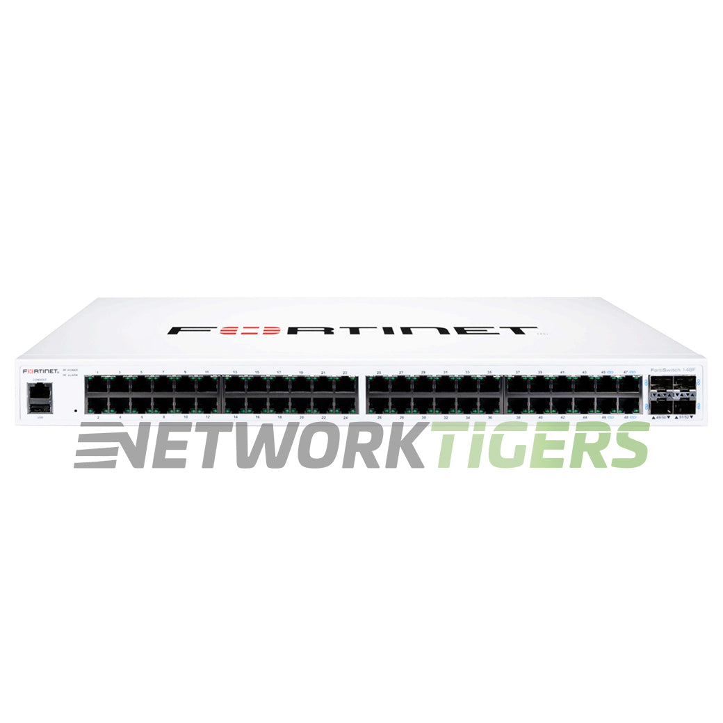 Fortinet FS-148F 100 Series 48x 1GB RJ45 4x SFP+ Local Management Only Switch