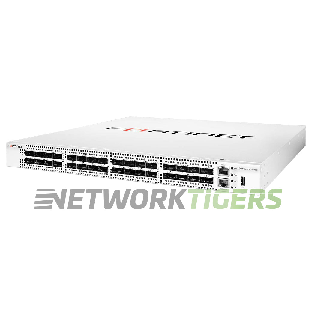 NEW Fortinet FS-3032E 3000 Series 32x100GB QSFP28 Registrable/Unclaimed Switch