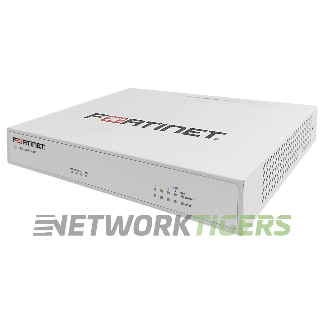 Fortinet FWF-40F-A FortiWiFi 40F Series 5x 1GB RJ45 Firewall