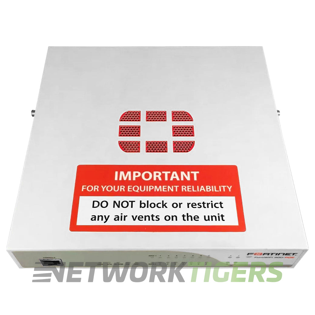 NEW Fortinet FWF-90D-POE Wireless 3.5 Gbps Local Management Only Firewall
