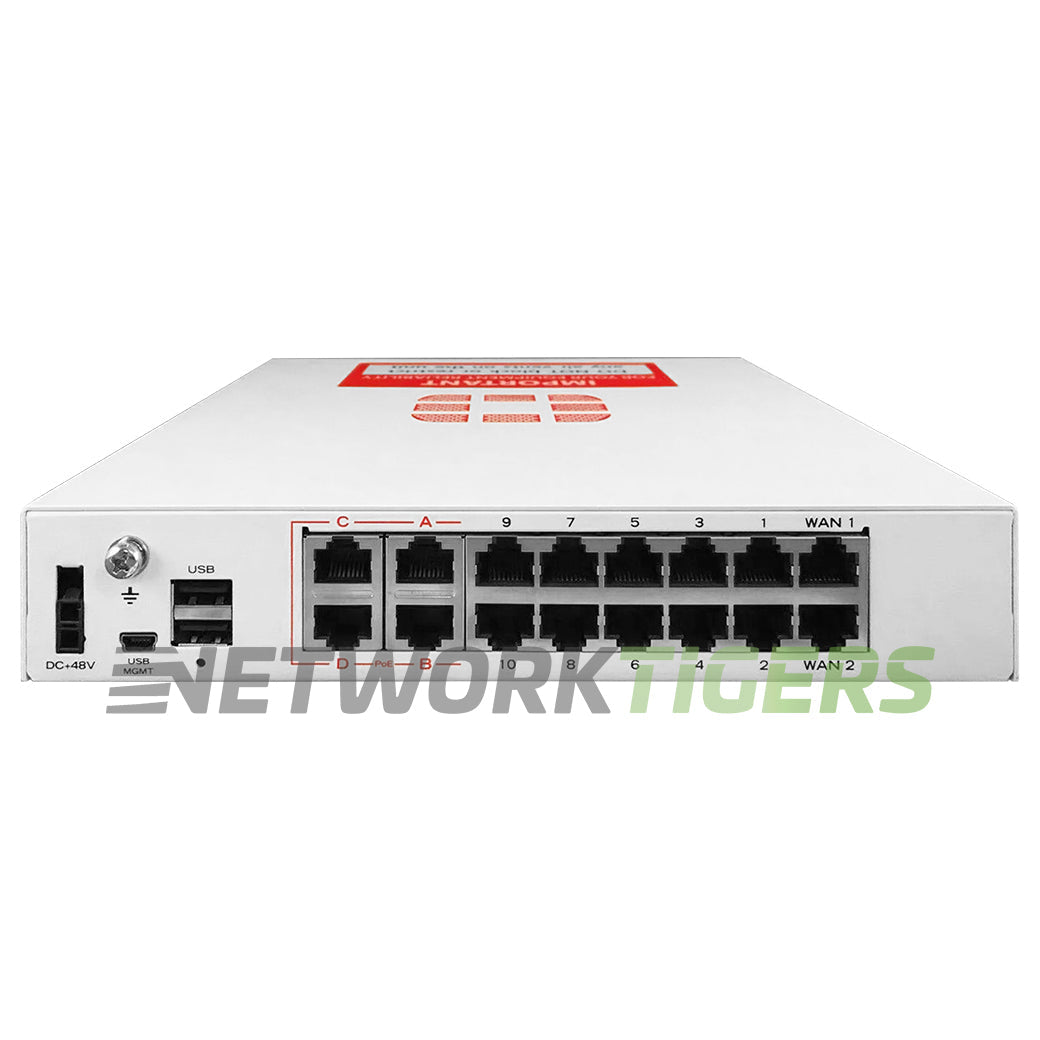 NEW Fortinet FWF-90D-POE Wireless 3.5 Gbps Local Management Only Firewall