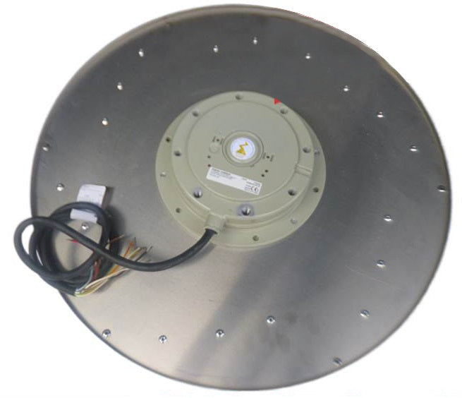 Brand new RH63M-8DK.6C.1R ZIEHL-ABEGG centrifugal fan 3~400V 0.38kW 0.88A 530rpm