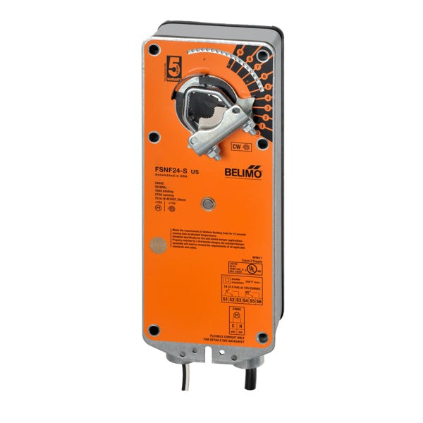 FSNF120 US | Belimo Fire And Smoke Actuator 70 In Lb 120V Spring Return