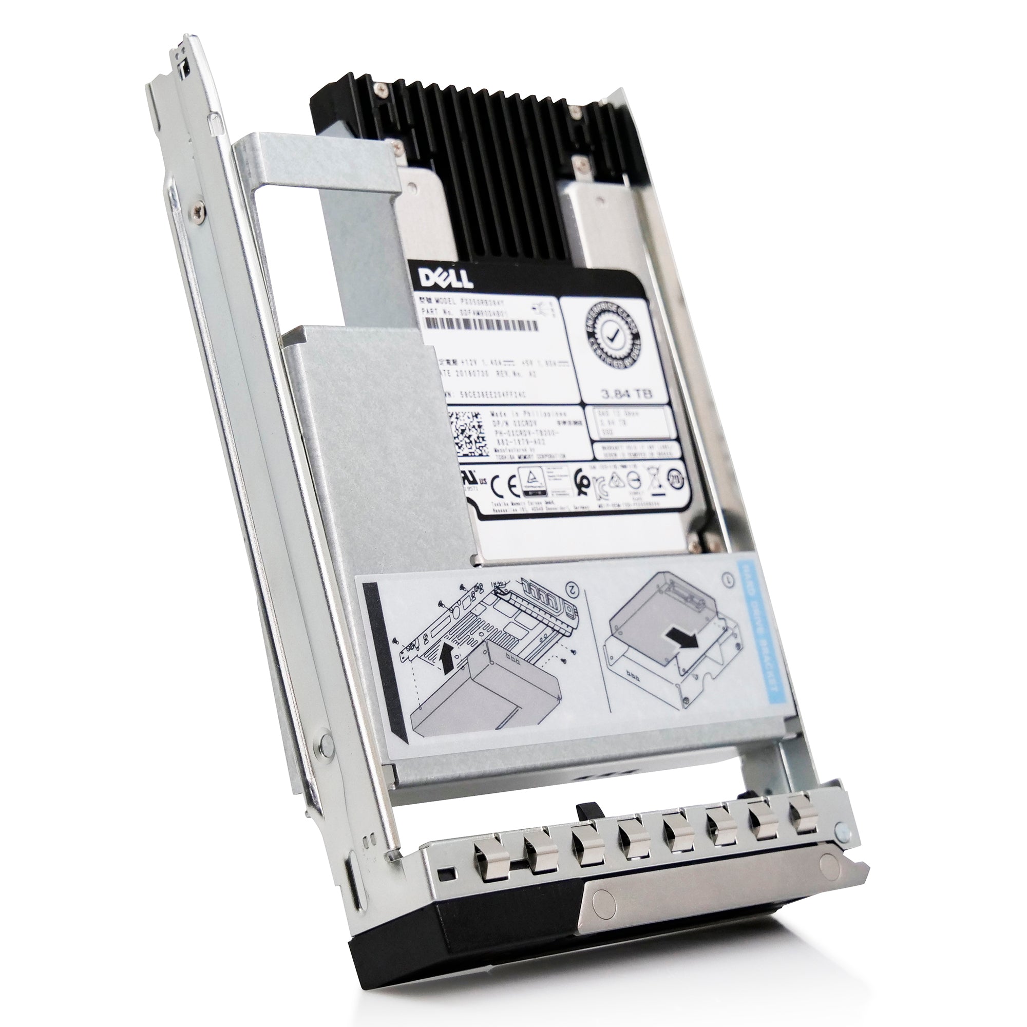 Dell G14 0XCRDV 3.84TB 1 DWPD SAS 12Gb/s MLC Hybrid 3.5in Solid State Drive