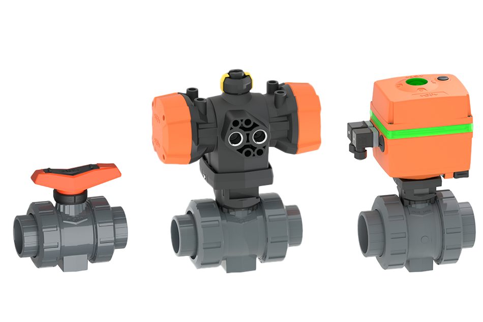 GF Piping Systems Type 546 Pro Modular Manual Ball Valve