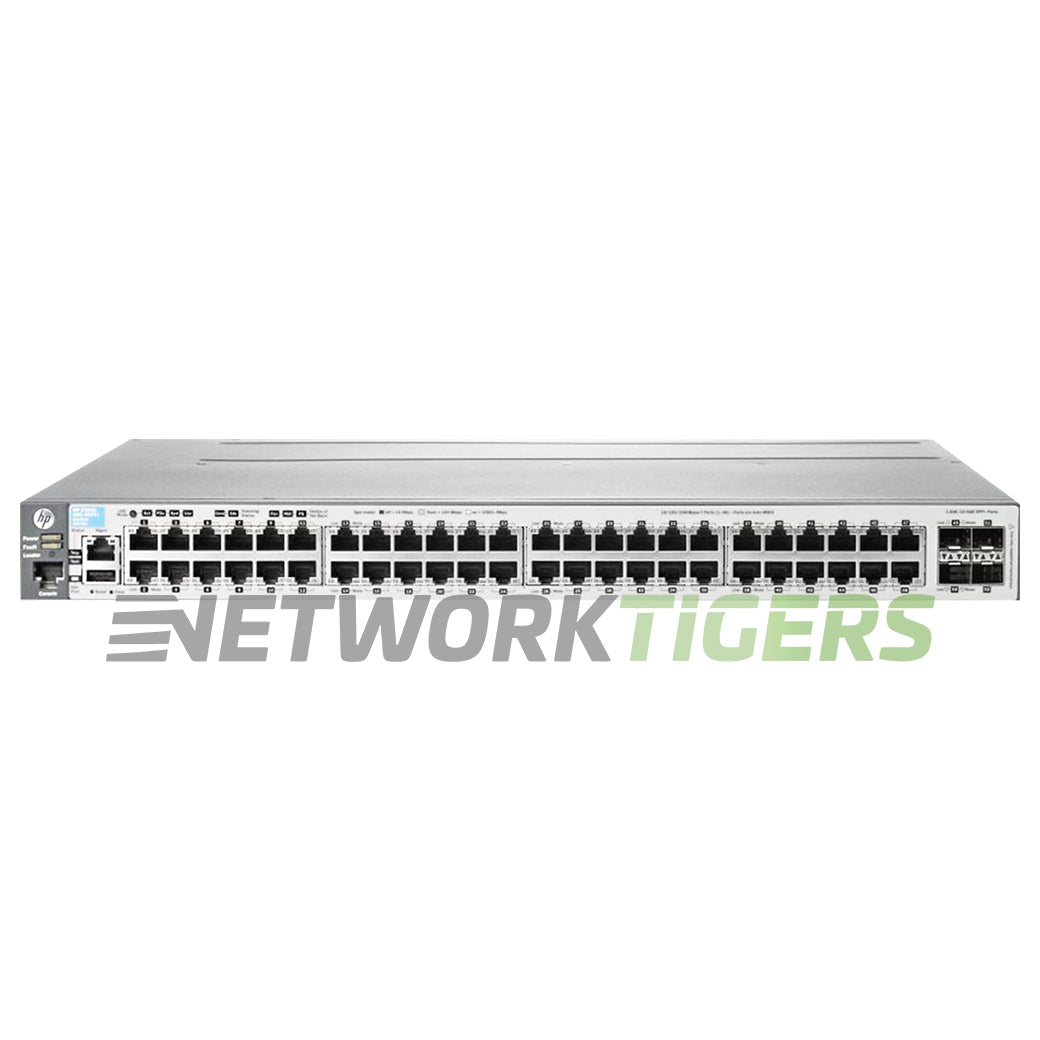 NEW HPE J9576A 3800 Series 3800-48G-4SFP+ 48x 1GB RJ45 4x 10GB SFP+ Switch