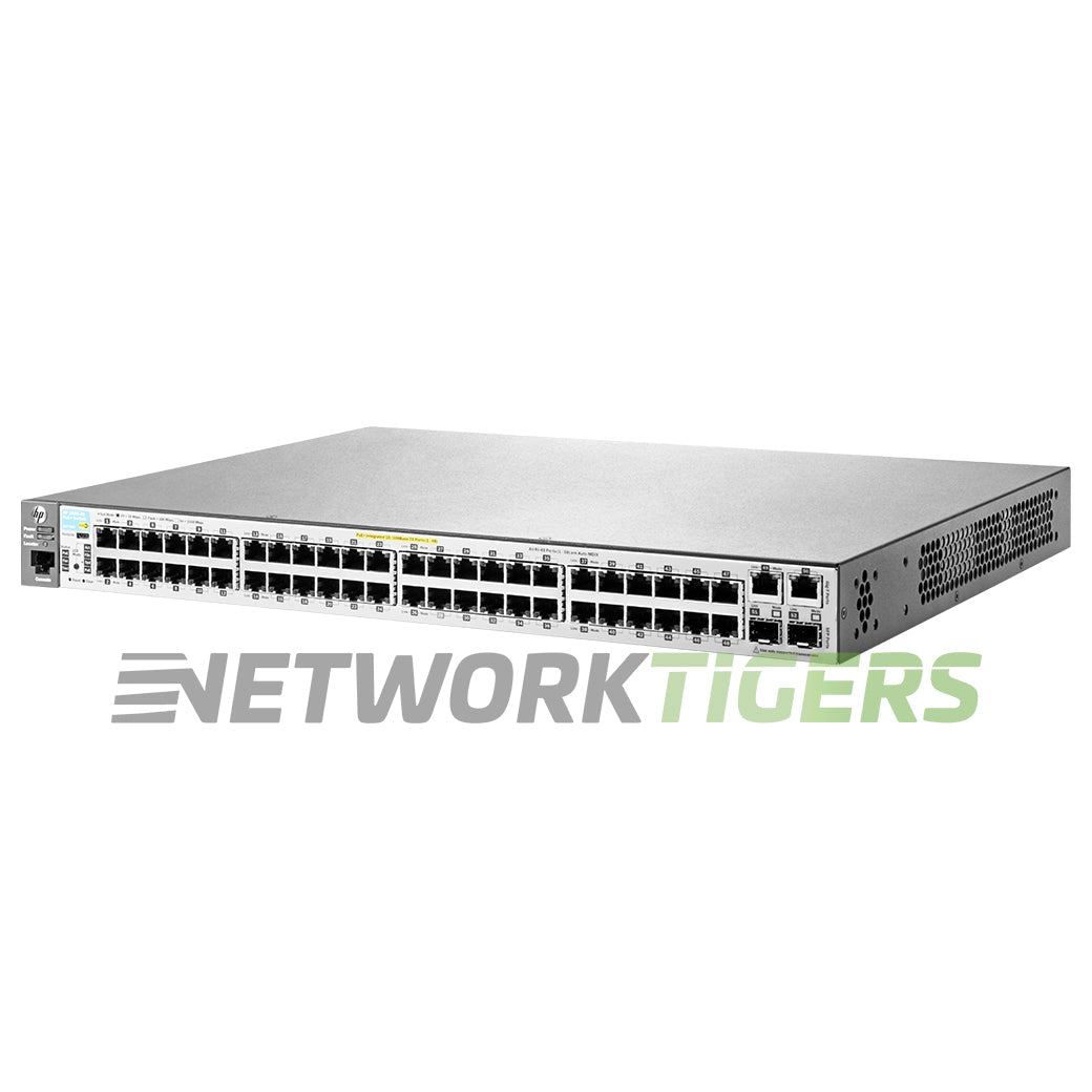 NEW HPE Aruba J9778A 2530-48-PoE+ 48x FE PoE+ RJ-45 2x 1GB RJ-45 2x SFP Switch