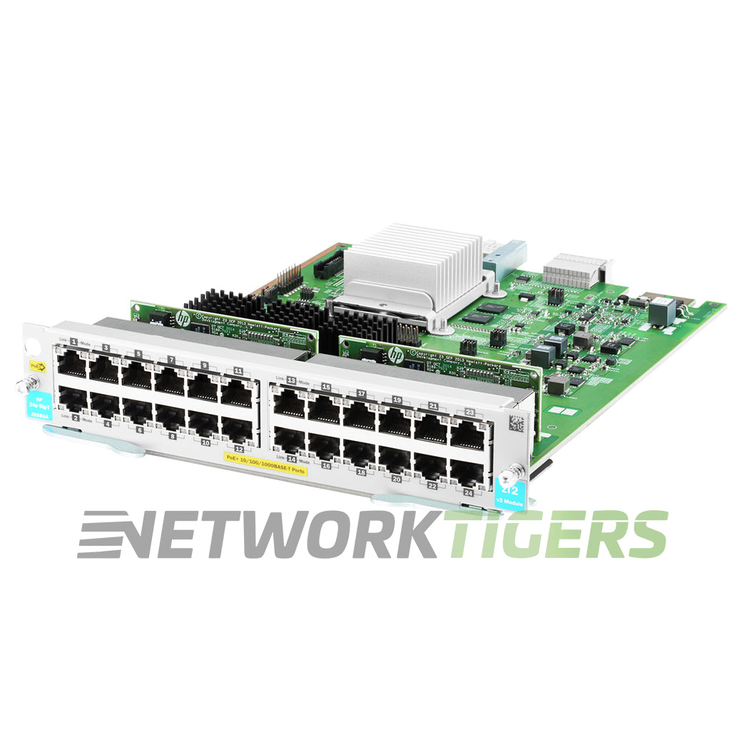 HPE Aruba J9986A 5400R zl2 Series 24x 1GB PoE+ RJ45 Switch Module