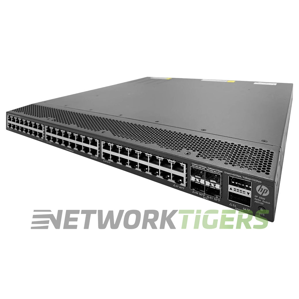 HPE JG510A 5900AF-48G-4XG-2QSFP+ 48x 1GB RJ45 4x 10GB SFP+ 2x 40GB QSFP+ Switch