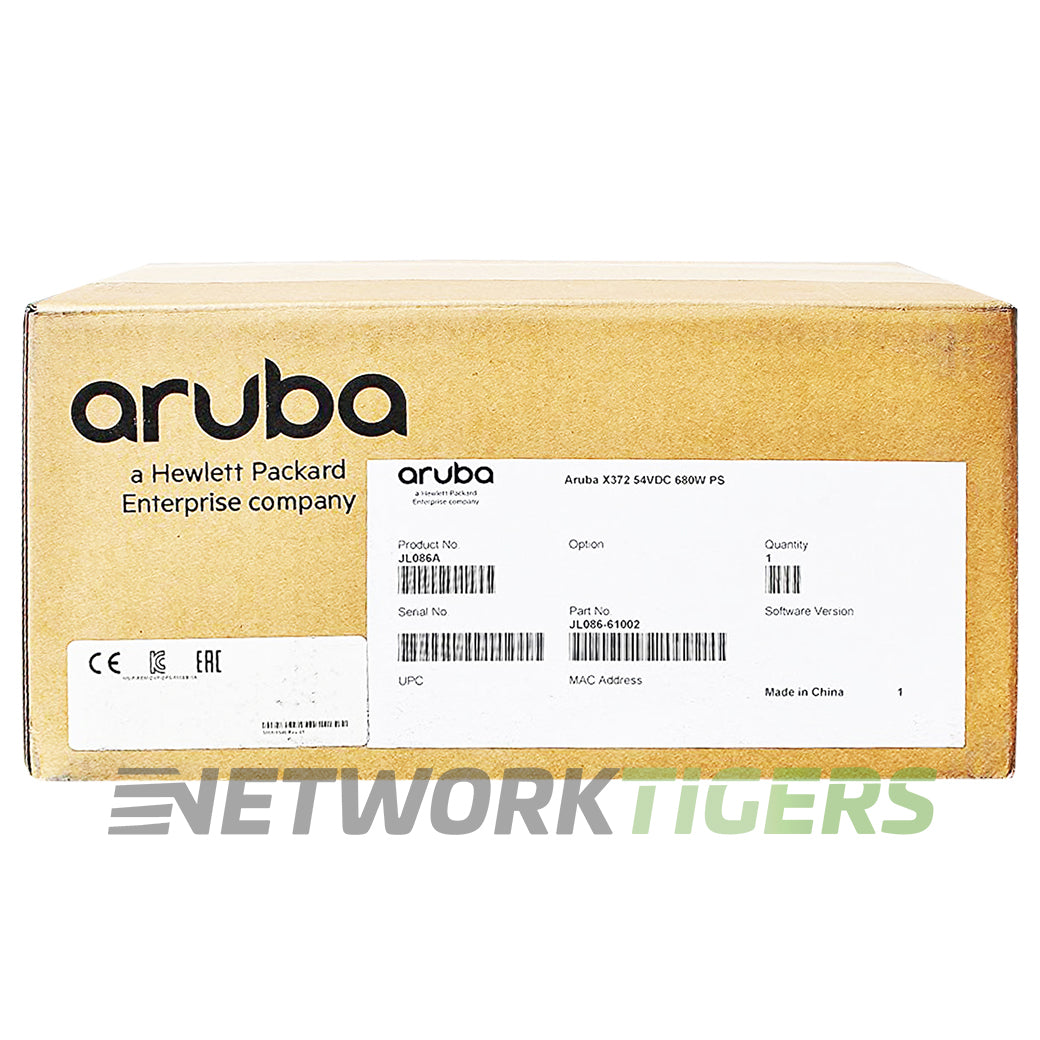 NEW HPE Aruba JL086A 2930M Series 680W AC Switch Power Supply
