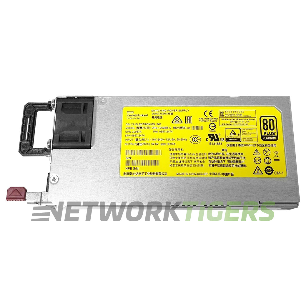 HPE Aruba JL087A CX 6200 Series 1050W AC Switch Power Supply