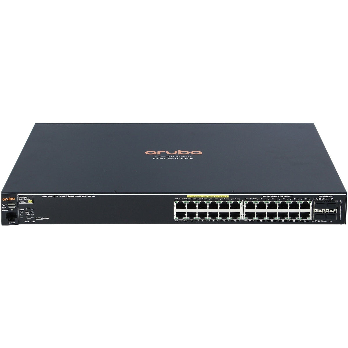 HP Aruba 2530 24 Port PoE+ Switch #ABA - J9773A New
