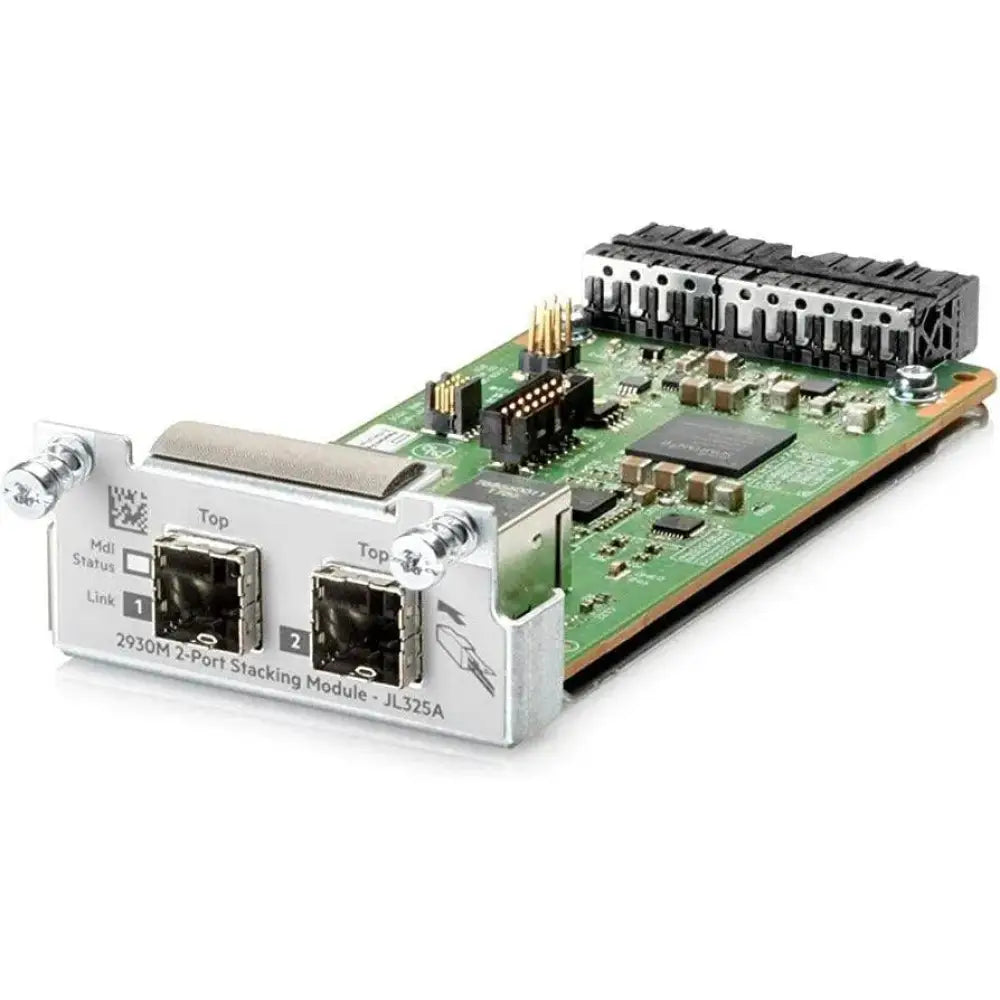 HPE Aruba 2930M 2-Port Stacking Module JL325A | 80Gbps Throughput - New