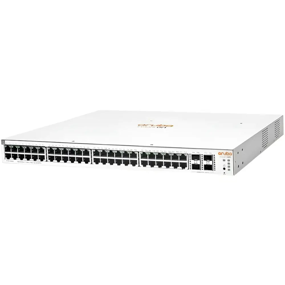 HPE Aruba Instant On 1930 48G PoE+ 4SFP/SFP+ 370W Smart Managed Switch JL686A - Refurbished
