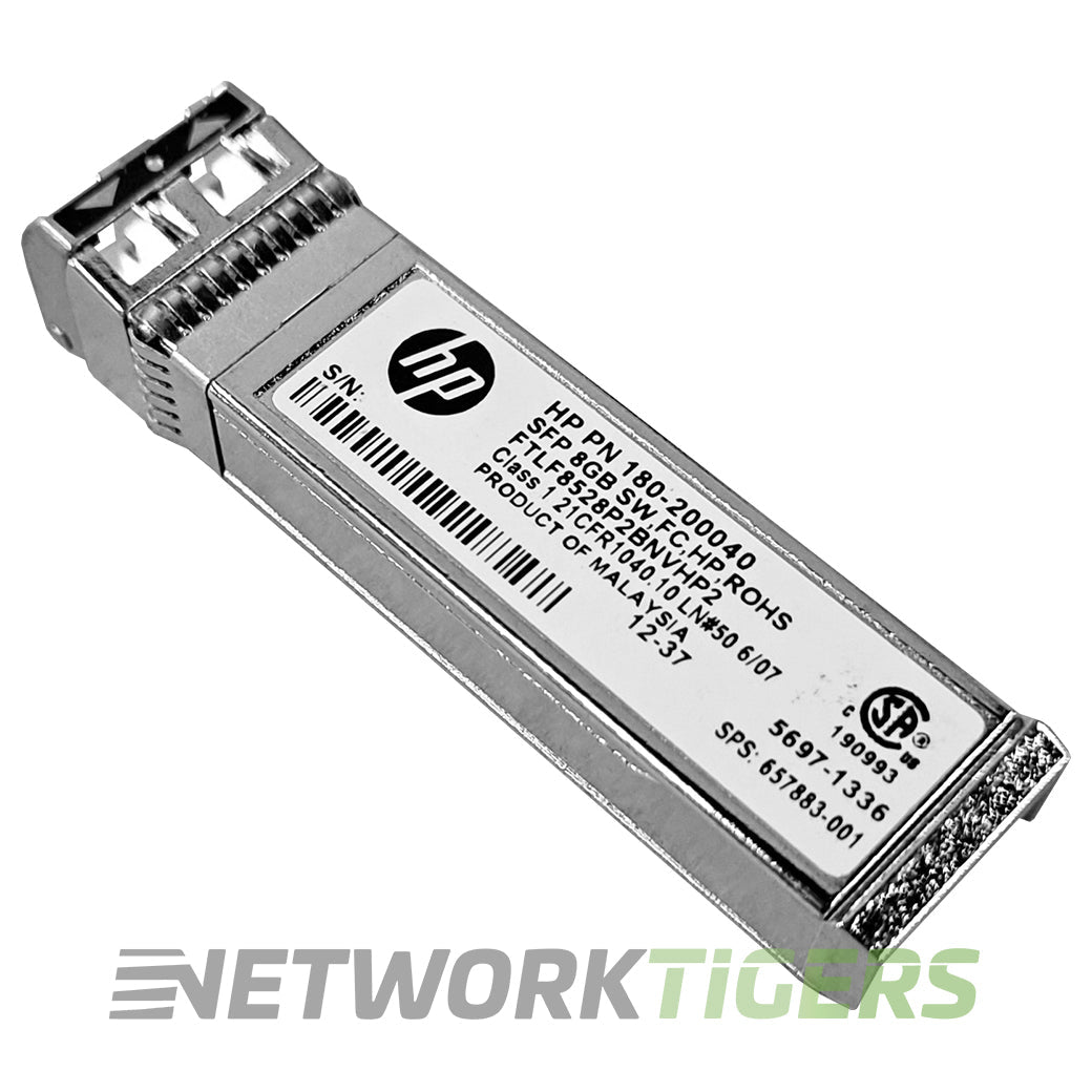 HPE 180-200040 8GB Fibre Channel 850nm SW SFP+ Transceiver